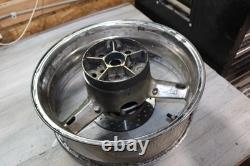 2003 Suzuki Gsxr600 Rear Wheel Rim 17x5.5 Peeling chrome 64111-35F01-28W