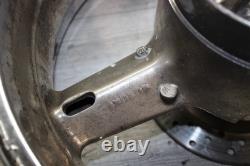 2003 Suzuki Gsxr600 Rear Wheel Rim 17x5.5 Peeling chrome 64111-35F01-28W
