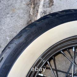 2006 Harley Davidson Road King 40 Spoke Rims And Tires 16x300 D White Wall OEM