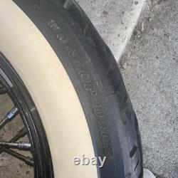 2006 Harley Davidson Road King 40 Spoke Rims And Tires 16x300 D White Wall OEM