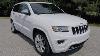 2014 Jeep Grand Cherokee Overland White Chrome Wheels Leather 4x4