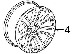 2016 GMC Yukon XL 1500 Used Wheel 22x9 7-Spoke Silver Chrome Inserts