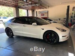 2018 Tesla Model 3 Performance AWD Chrome Delete Black Wheels Black Badges