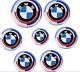 2023 7pcs SET Front Hood for BMW bonnet trunk wheels emblem 50th anniversary