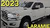 2023 Ram 3500 Laramie Level F White Pearl Cummins Diesel 4k Walkaround 15886z