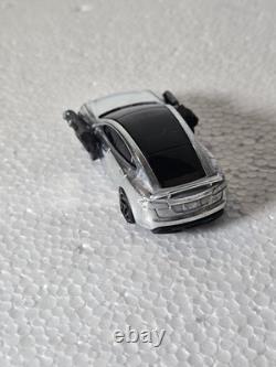 2025 Hot Wheels TESLA MODEL S PLAID TERMINATOR EDITION #4 Model T-800 Chrome CLR