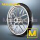 21 21x3.25 Cell Mag Wheel Chrome For Indian Touring Bagger White Tire