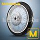 21x2.15 40 Spoke Wheel Stainless For Harley Softail Front White Tire (tr)