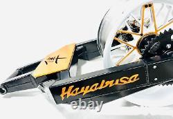 360 Fat Tire Kit White & Custom Gold Atomic Wheels 13-20 Suzuki Hayabusa Abs