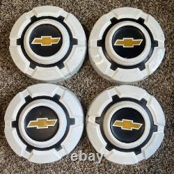 4 Set Chevy C10 K10 1/2 Ton OEM Wheel Center Rim Cap Cover Lug Hub Dog Dish GOLD