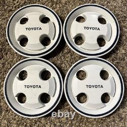 4 Toyota Tercel Corolla FX 6139 OEM Wheel Center Rim Cap Cover Hub Lug 69211 WHT