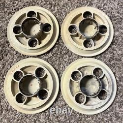 4 Toyota Tercel Corolla FX 6139 OEM Wheel Center Rim Cap Cover Hub Lug 69211 WHT