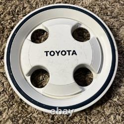 4 Toyota Tercel Corolla FX 6139 OEM Wheel Center Rim Cap Cover Hub Lug 69211 WHT