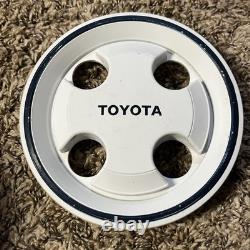 4 Toyota Tercel Corolla FX 6139 OEM Wheel Center Rim Cap Cover Hub Lug 69211 WHT
