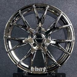 4xRAYS VERSUS VV27S Style Chrome White 18x8.5J ET40 5x112 CB73.1 Wheel 4xRAYS VERSUS VV27S Style Chrome White 18x8.5J ET40 5x112 CB73.1 Wheel