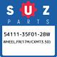 54111-35F01-28W Suzuki Wheel, fr(17m/cxmt3.50) 5411135F0128W, New Genuine OEM Par
