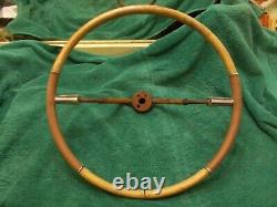 59 1959 Cadillac Steering Wheel With Ornaments Less Horn Parts For Resto Cracked
