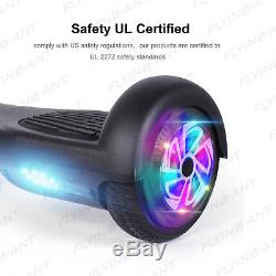 6.5 LED Wheels Hoverheart Hoover boards Chrome Electric Self Balancing Scooter