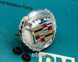 76 77 78 79 Cadillac Seville Trunk Lock Cover Crest Emblem Flip Deck LID Gm