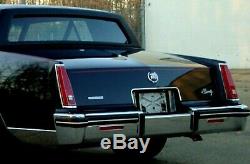 80 92 Cadillac Trunk Lock Crest Wreath Emblem Set Deck LID Gm Cover Trim