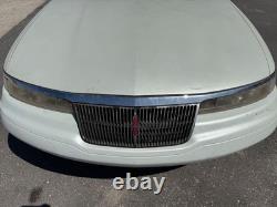 93 98 Lincoln Mark VII Aluminum Wheel Rim Set Of Four Chrome 16x7 No Caps