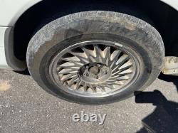 93 98 Lincoln Mark VII Aluminum Wheel Rim Set Of Four Chrome 16x7 No Caps