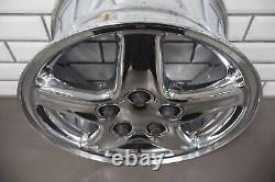 97-99 Chevy Camaro Single (1) 16x8 Chrome 5 Spoke Wheel Mild Corrosion