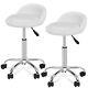 Adjustable Hydraulic Salon Rolling Stool Tattoo Chair Spa Swivel Facial Massage