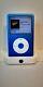 Apple iPod Classic 7th Gen blue/chrome/white wheel 160GB TWO YEAR GUARANTEE