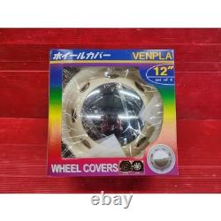 BOONY VENPLA 12inch wheel cap chrome style Wheel cover4 pieces Hubcap Kei truck