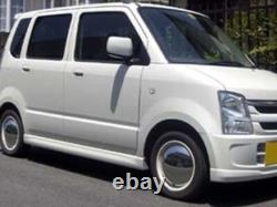 BOONY White VENPLA 12inch wheel cap chrome Wheel cover4 pieces Hubcap New