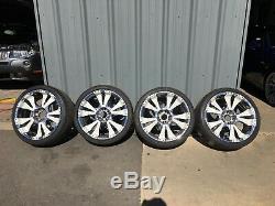 BZO Chrome Big Sport Wheels SET for BMW 20x8.5 et18 Falken Fk 452 245/35 R20