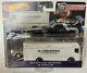 Back To The Future Delorean Dr. Brown Custom Hot Wheels Team Transport with RR