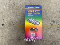 Boony Venpla 12 Chrome-Style Wheel Covers Set of 4 for Kei Trucks from Japan