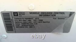 Buick Enclave 2011-2015 Wheel LF 19x7-1/2 9 Spoke Chrome opt P6A 09597721 U154