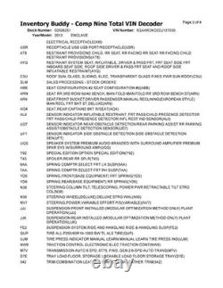 Buick Enclave 2011-2015 Wheel LF 19x7-1/2 9 Spoke Chrome opt P6A 09597721 U154