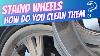 Cleaning Acid Staind Wheels