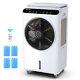 Costway Evaporative Portable Air Cooler Fan Humidifier with Remote 12 Timer