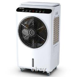 Costway Evaporative Portable Air Cooler Fan Humidifier with Remote 12 Timer