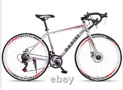DADISI Road Bike Edition Red & White 700C Wheels 27 Inch Bike Free Kit