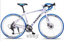 DADISI Road Bike Edition White 700c Wheels 27 Inch Bike Free Kit