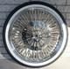 DNA Chrome Mammoth 21 52 Fat Spoke Wheel White Wall Tire Package Harley FL S