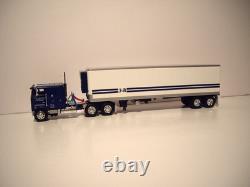 Dcp First Gear 1/64 J&r Schugel Peterbilt 352 Coe & 40' Vintage Reefer Trailer