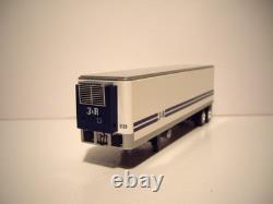 Dcp First Gear 1/64 J&r Schugel Peterbilt 352 Coe & 40' Vintage Reefer Trailer