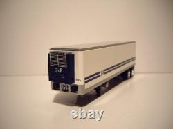 Dcp First Gear 1/64 J&r Schugel Peterbilt 352 Coe & 40' Vintage Reefer Trailer
