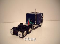 Dcp First Gear 1/64 J&r Schugel Peterbilt 352 Coe & 40' Vintage Reefer Trailer