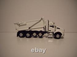 Dcp First Gear 1/64 White Kenworth T880 Quad-axle Rogue Dump Truck