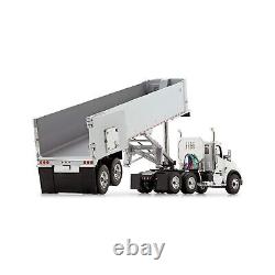 First Gear 1/50 Scale Diecast Collectible White/Chrome Kenworth T880 with Eas