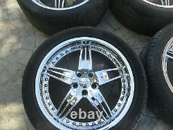 Foose Chrome 20 In Wheels 4 Dodge Charger 05 06 07 08 09