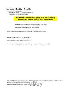 Ford F150 2013-2014 Wheel LF 18x7-1/2 7 Spoke Aluminum Chrome DL3J1007AA U399